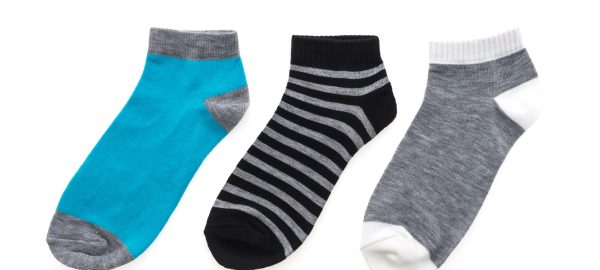 Socks isolated on white background